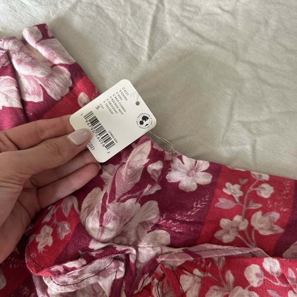 New with tags! Free People - Days Gone By Tiered Shorts size small - Picture 8 of 9